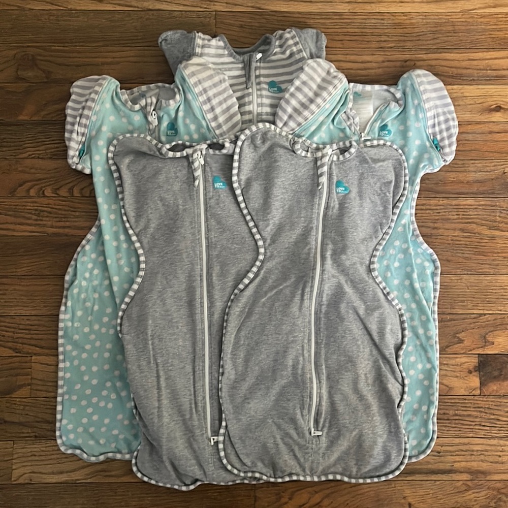 Set of 5 Swaddle Up & Transition Sleep Sacks